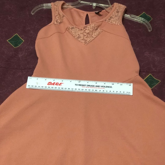 π± Blush Pink Skater Dress Size M - Picture 2 of 5